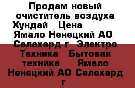 Продам новый очиститель воздуха Хундай › Цена ­ 4 000 - Ямало-Ненецкий АО, Салехард г. Электро-Техника » Бытовая техника   . Ямало-Ненецкий АО,Салехард г.